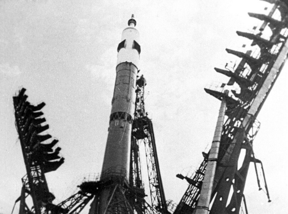 Ra mắt tàu vũ trụ Soyuz-4 tại Cosmodrome Baikonur vào ngày 14/1/1969. (Nguồn: Sputniknews)