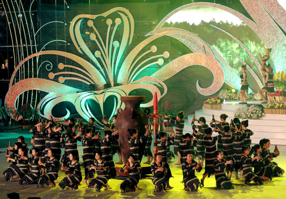  Festival Hoa Đà Lạt lần thứ VIII-năm 2019 đã chính thức khai mạc với chủ đề "Đà Lạt và Hoa." (Ảnh: Nhật Anh/TTXVN)