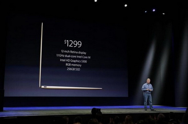 MacBook mới sẽ có giá khởi điểm 1299 USD với ổ 256GB SSD, 8 GB Ram