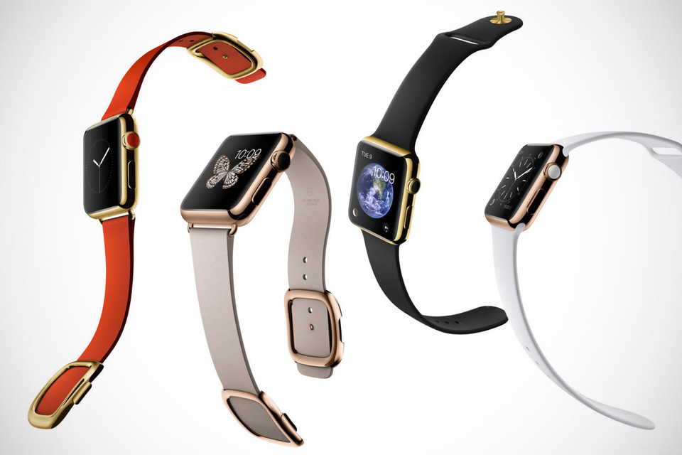 Giá của các phiên bản đồng hồ Apple Watch tùy thuộc vào kích cỡ màn hình và dây đeo.