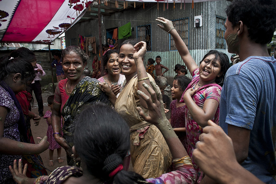 Các vị khách nhảy múa ăn mừng. (Nguồn: Getty Images)