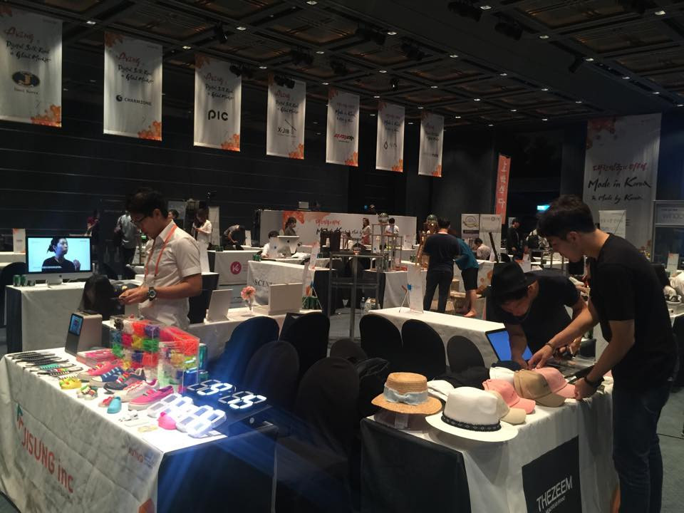 Tại sự kiện, 100 công ty Hàn Quốc được phân chia theo các lĩnh vực: công nghệ/công nghệ thông tin, thực phẩm, thời trang, làm đẹp, đời sống và khởi nghiệp.