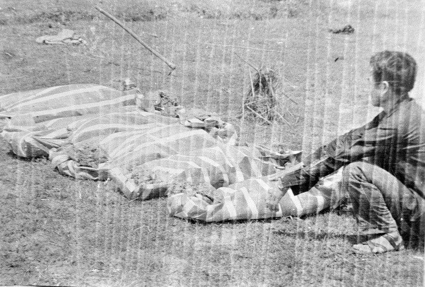 Những đồng bào ta bị quân Pol Pot sát hại. (Nguồn: TTXVN)