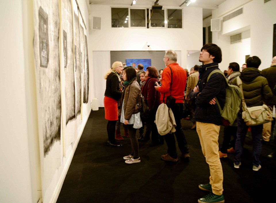 Buổi triển lãm sẽ mở cửa từ ngày 26/2 cho tới ngày 13/3. (Ảnh: Ngọc Tùng/Vietnam+)