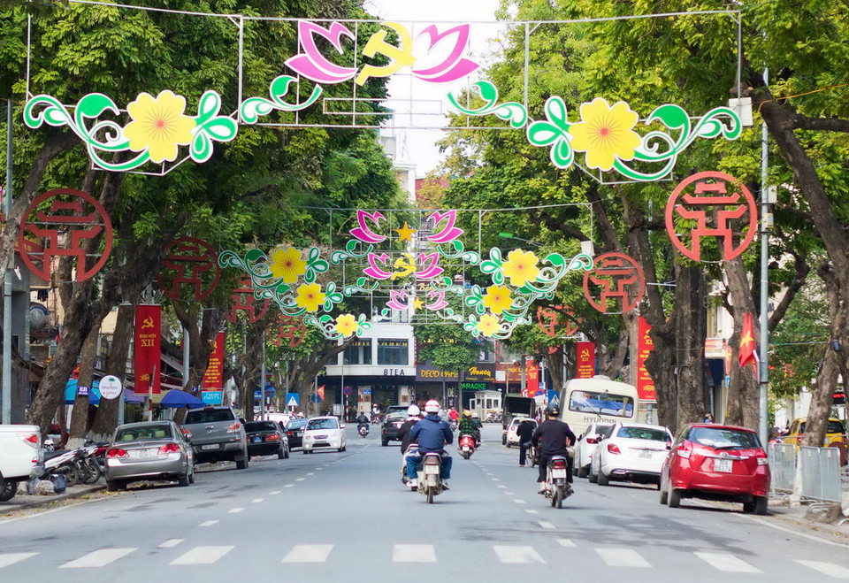 Phố Ngô Quyền (Ảnh: Đắc Giang/TTXVN)