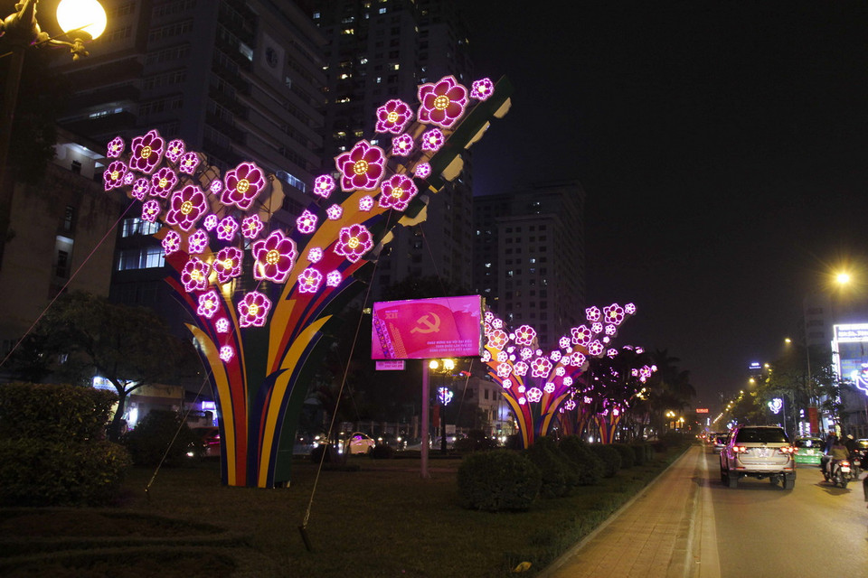 Đường Nguyễn Chí Thanh. (Ảnh: Quỳnh Trang/TTXVN) 