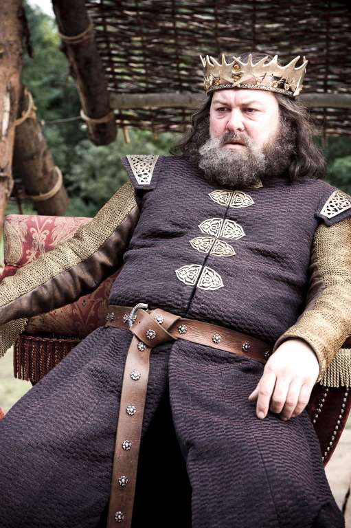 Vua Robert Baratheon bị chết vì vết thương nặng trong chuyến đi săn. (Nguồn: AP)