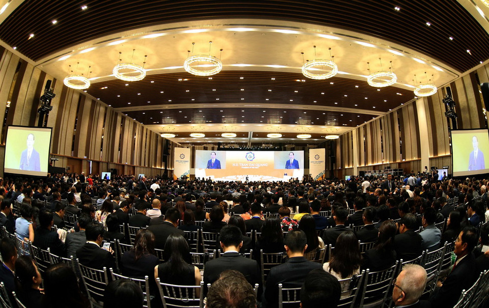 Toàn cảnh Hội nghị Thượng đỉnh Doanh nghiệp APEC 2017. (Nguồn: TTXVN)