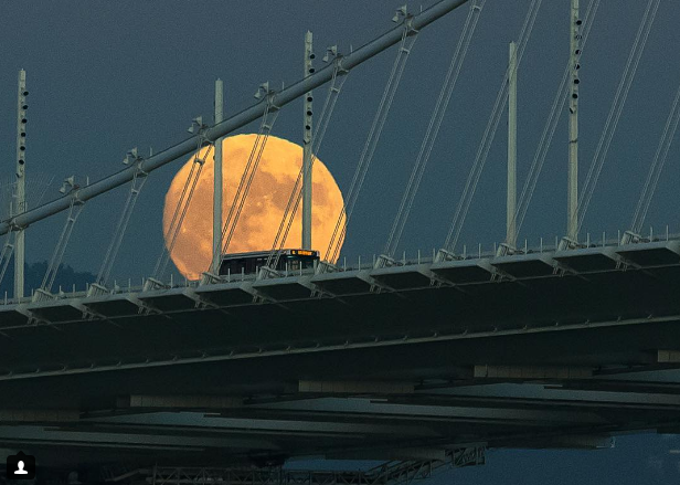 Siêu trăng ở New York. (Nguồn: thecreatorsproject.vice.com)