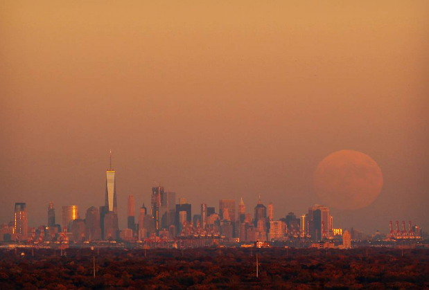 Siêu trăng ở New York. (Nguồn: thecreatorsproject.vice.com)