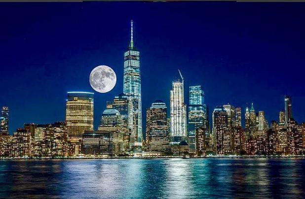 Siêu trăng ở New York. (Nguồn: thecreatorsproject.vice.com)