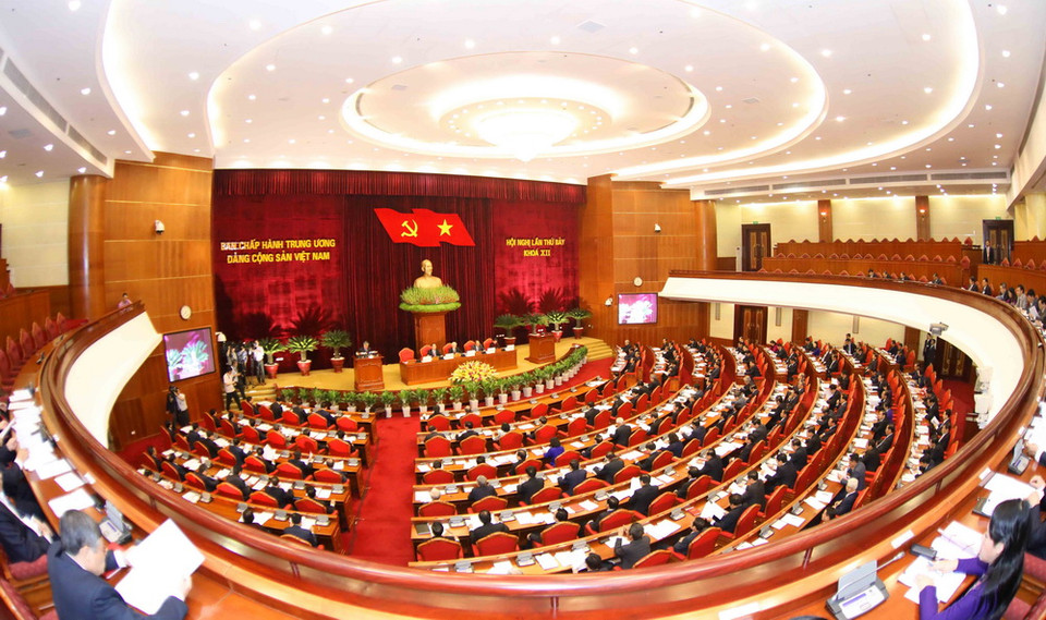 Hội nghị Trung ương 7 sẽ diễn ra từ ngày 7-12/5. (Ảnh: Phương Hoa/TTXVN)