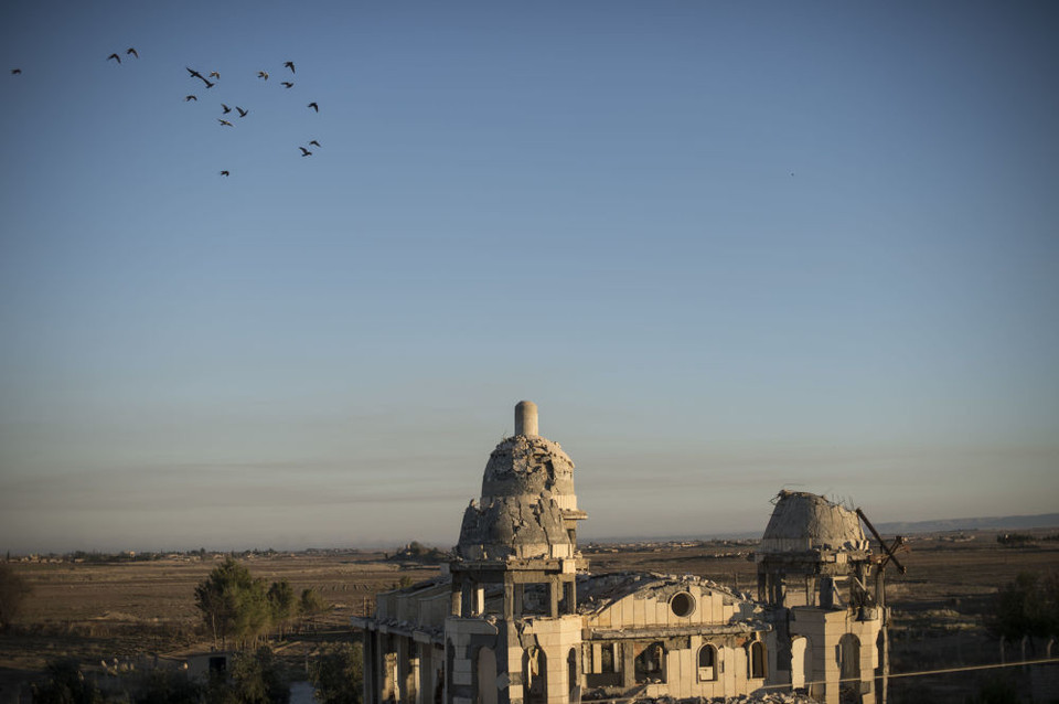 Hơn 30 ngôi làng Cơ đốc giáo ở tỉnh Al-Hasakah đã bị tàn phá bởi những cuộc tấn công của lực lượng Daesh (IS). (Nguồn: Sputniknews)