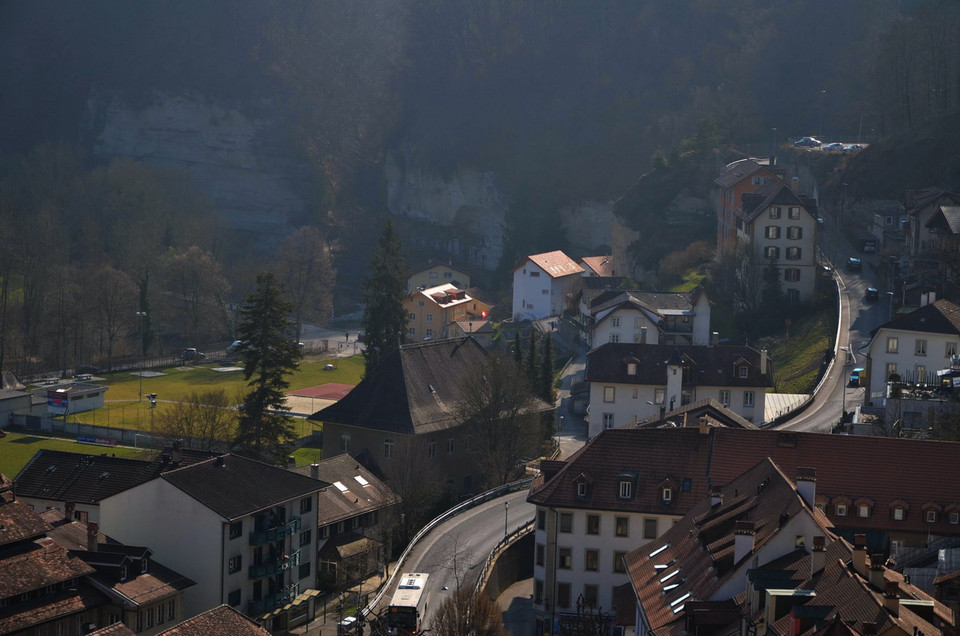 Nơi đây, vào mùa Xuân hàng năm diễn ra Liên hoan phim quốc tế Fribourg, cuộc gặp gỡ 'nghệ thuật thứ 7' được biết đến nhiều nhất tại Thụy Sĩ. (Ảnh: Hoàng Hoa/TTXVN)