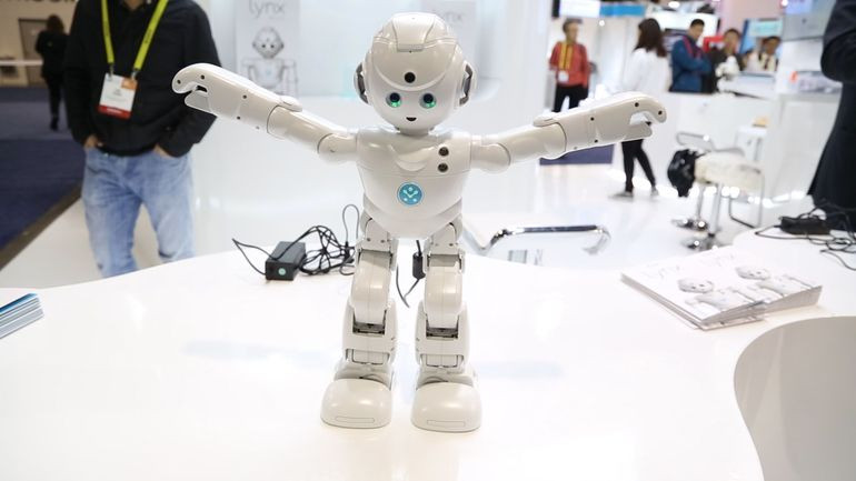 Lynx Robot Ubtech tích hợp Alexa. (Nguồn: Cnet) 