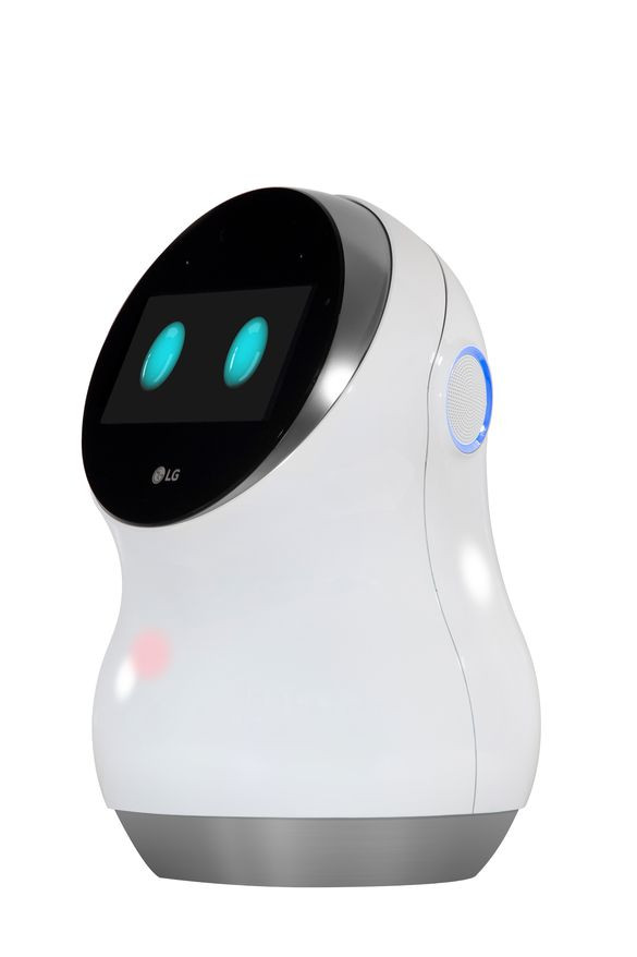 LG Hub Robot, tích hợp trợ lý ảo Alexa, được coi là đối thủ cạnh tranh đáng gờm với loa thông minh Amazon Echo và Google Home. (Nguồn: Cnet)