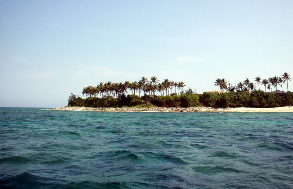  Đảo An Bình. (Ảnh: Sỹ Thắng/TTXVN) 