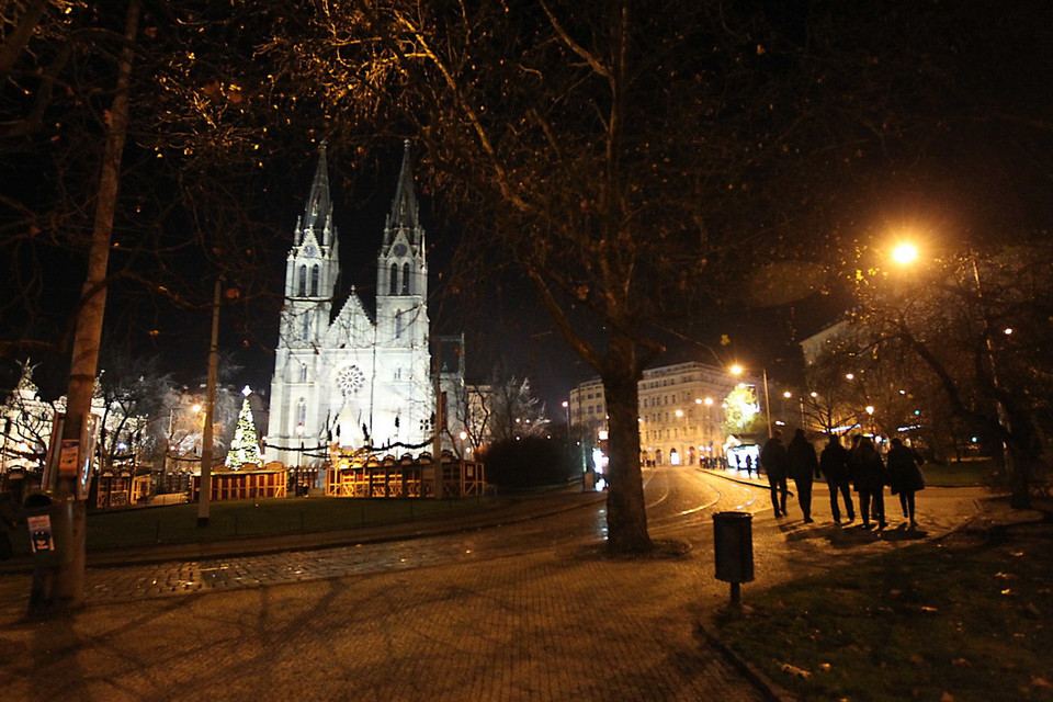 Prague có rất nhiều nhà thờ mang kiến trúc Gothique tiêu biểu. (Ảnh: Quang Hải/TTXVN) 