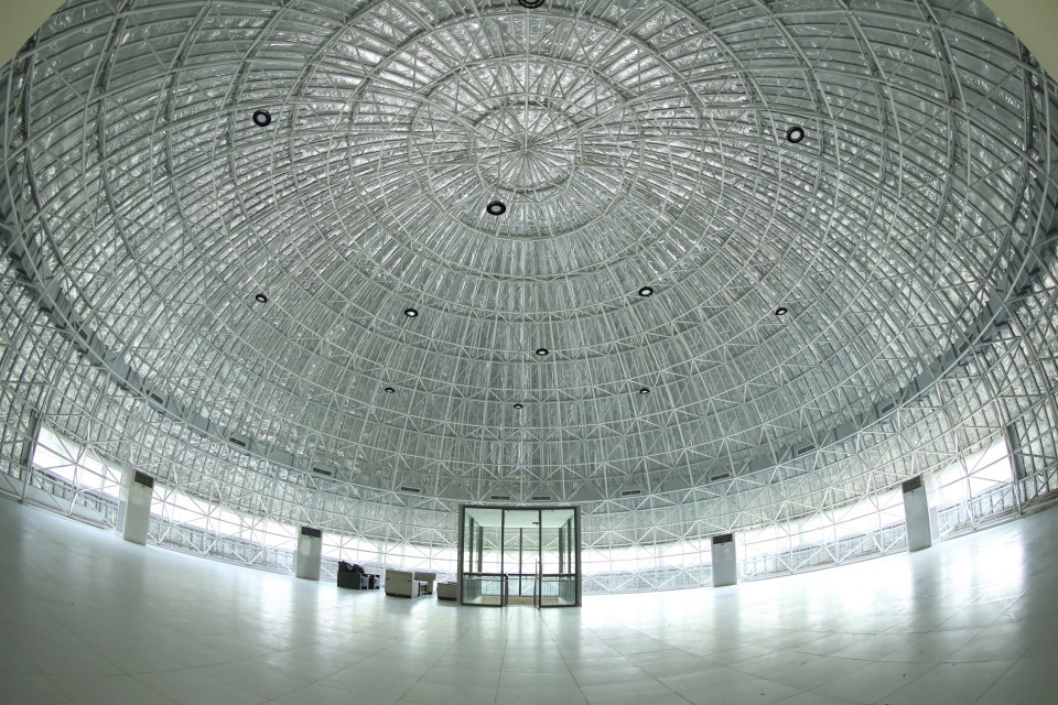 Phòng họp chuyên môn kỹ thuật tại Khu tập luyện và thi đấu môn Bi sắt. (Ảnh: Minh Quyết/TTXVN)