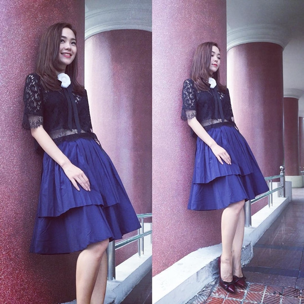 Trần nhà mục nát tại khu tập thể Học viện Quân y 103, quận Hà Đông. (Ảnh: Tuấn Anh/TTXVN) 