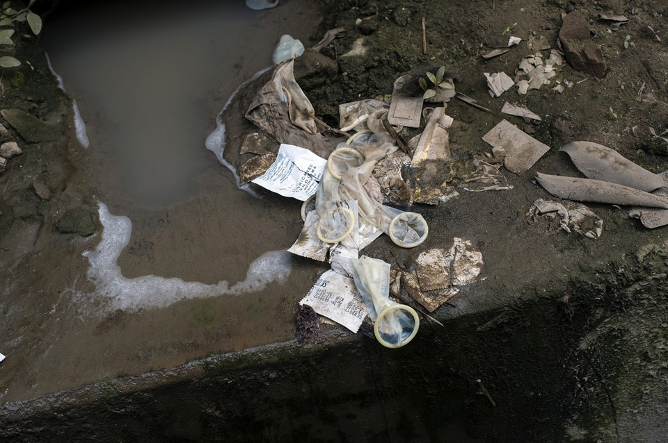 Ngày nay, nhà thổ này được bao quanh bởi những bức tường, nằm trong một khu phố chật hẹp. (Nguồn: washingtonpost.com)