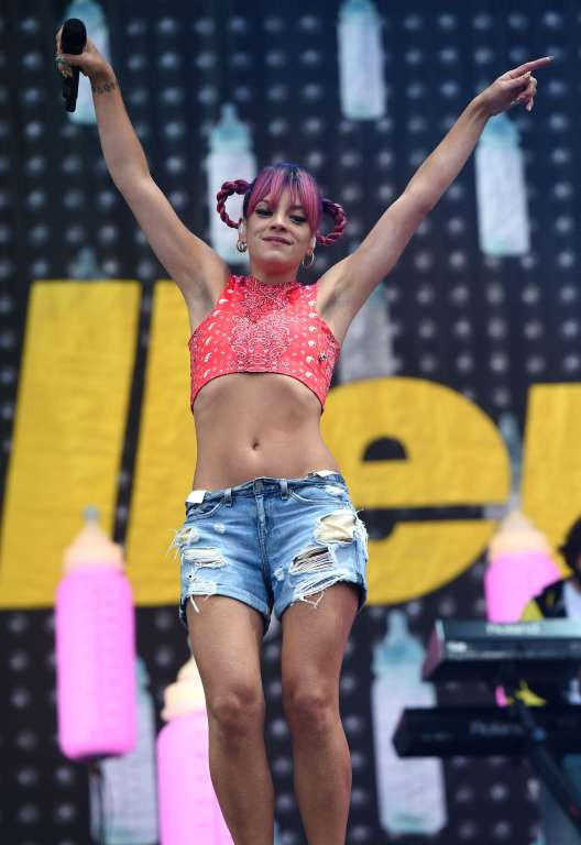 Lily Allen. (Nguồn: Rex)