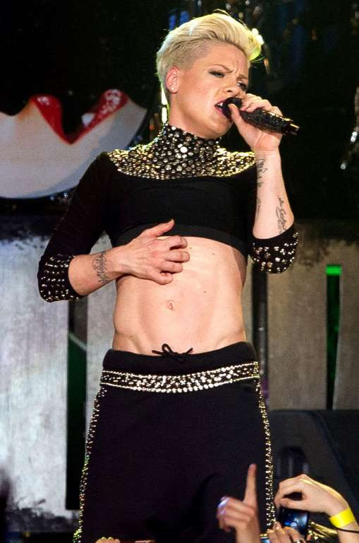 Pink nổi tiếng là người thích tập thể thao. (Nguồn: Rex)