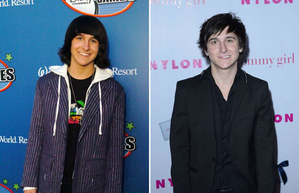 Mitchel Musso (2007 và 2012) vào vai Oliver Oken trong Hannah Montana. (Nguồn: Getty Images)