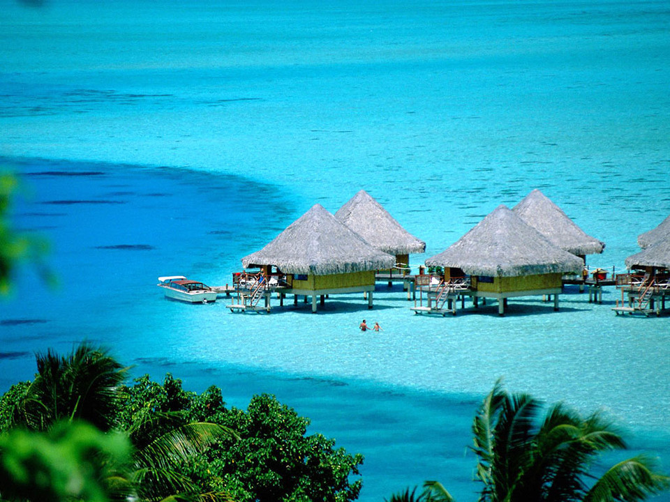 Đảo Bora Bora – Polynesia thuộc Pháp. (Nguồn: natureoflife4u.blogspot.com)