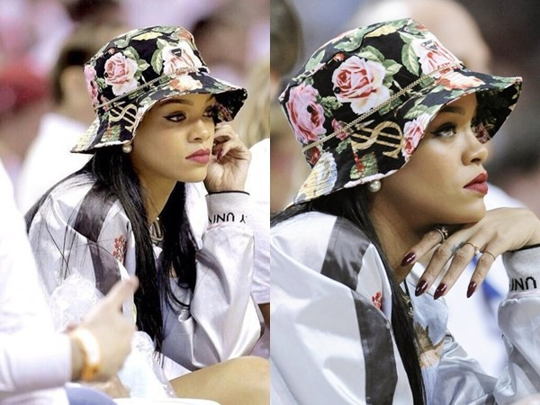 Năm 2014, Rihanna đã gây tò mò cho công chúng yêu thời trang khi đội chiếc mũ bucket in hoa cực kỳ ấn tượng đi xem trận đấu bóng rổ giữa hai đội Miami Heat và Brooklyn Nets. Qua chiếc mũ tai bèo có giá 53USD của Joyrich, các tín đồ đều dự đoán đây sẽ là xu hướng mới cho mùa mốt kế tiếp sau đó.