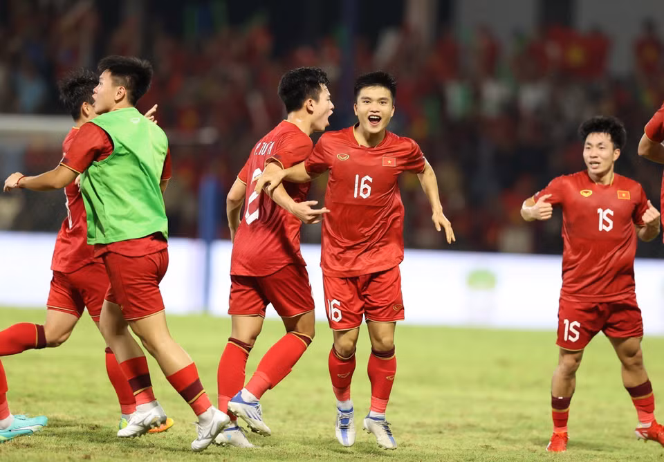 Trận đấu kết thúc với tỷ số hòa 1-1. (Ảnh: Hoàng Linh/TTXVN)
