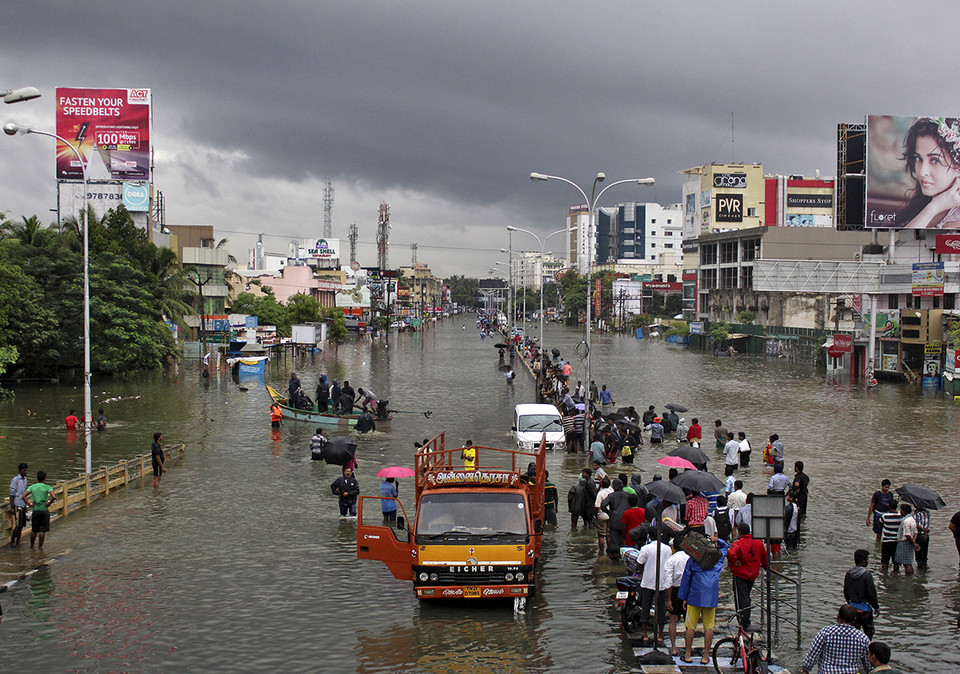 Đường phố ở Chennai. (Nguồn: ibtimes)