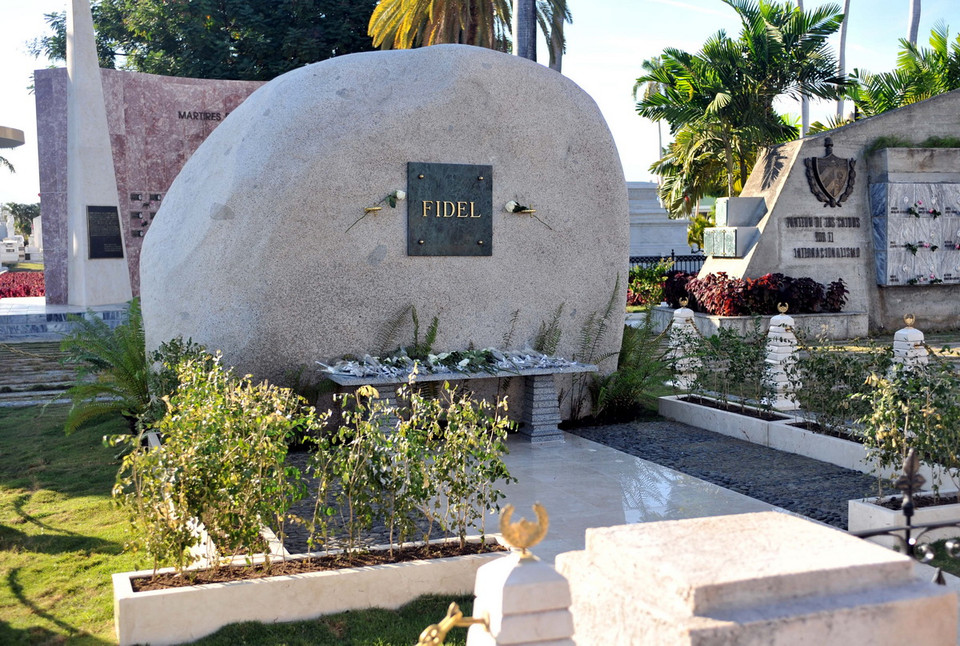 Phần mộ lãnh tụ Fidel Castro tại nghĩa trang Santa Ifigenia, Santiago. (Ảnh: Vũ Lê Hà/TTXVN) 