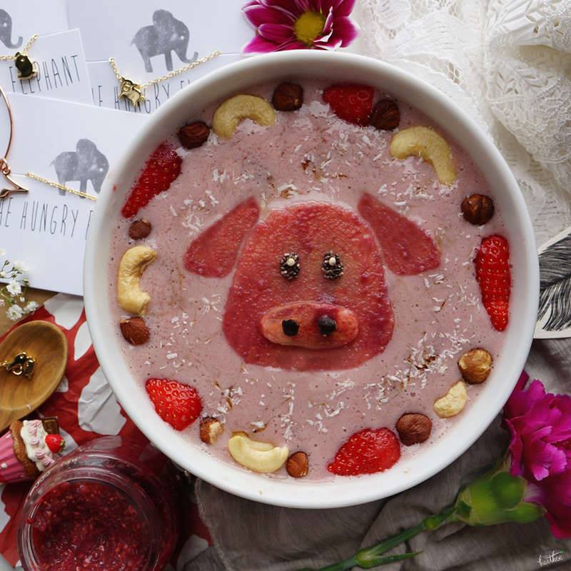 Rất nhiều món ăn được trang trí đẹp mắt của đầu bếp kiêm nhà thiết kế Scotland Heather Adamson trở thành tâm điểm chú ý của những người có tâm hồn ăn uống trên mạng Instagram. (Nguồn: CCTVNews)