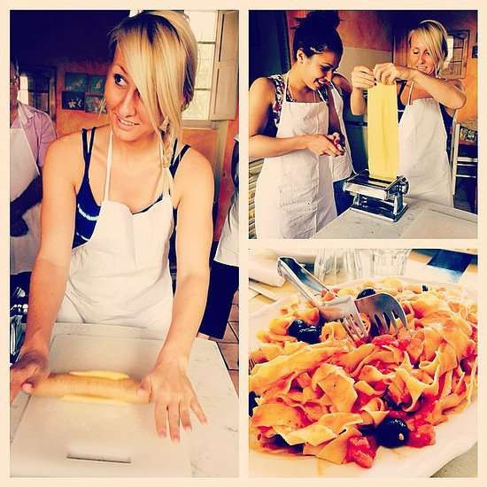 Học cách làm Pasta. (Nguồn: POPSUGAR)