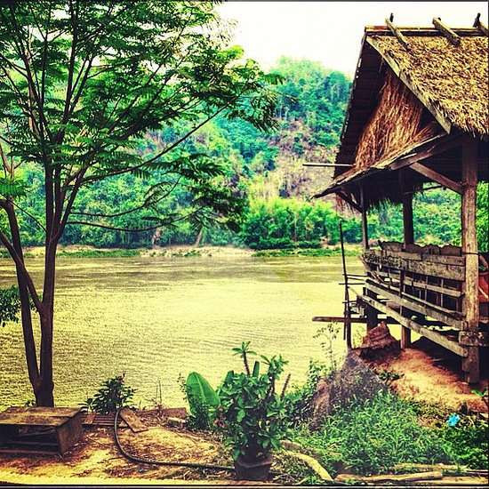 Đi thuyền trên sông Mekong, Lào. (Nguồn: POPSUGAR)