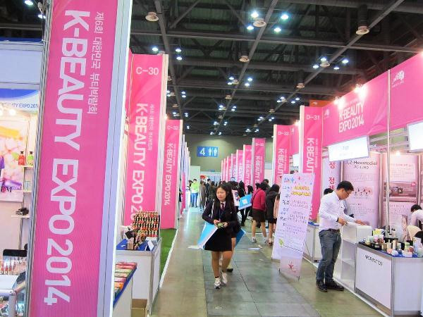 Triển lãm K-Beauty Expo 2014 chính thức diễn ra tại Hàn Quốc từ hôm nay 30/10 và kéo dài tới ngày 2/11. (Ảnh: PV/Vietnam+)