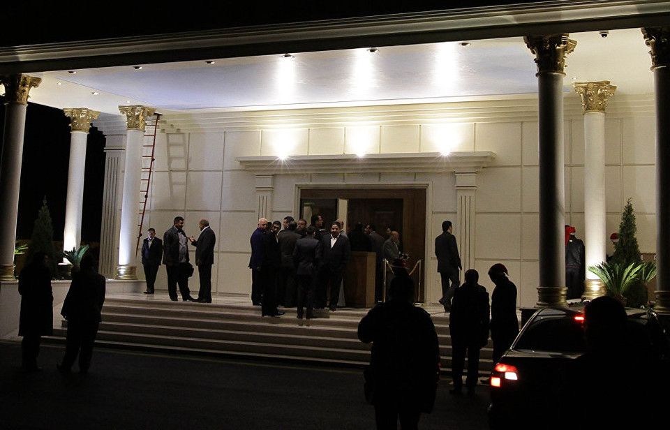 Khung cảnh bên ngoài casino đầu tiên ở thủ đô của Syria nằm gần sân bay Damascus. (Nguồn: Sputniknews)