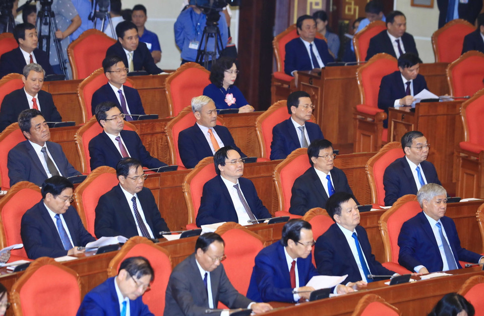 Các đại biểu tại phiên khai mạc. (Ảnh: Thống Nhất/TTXVN)