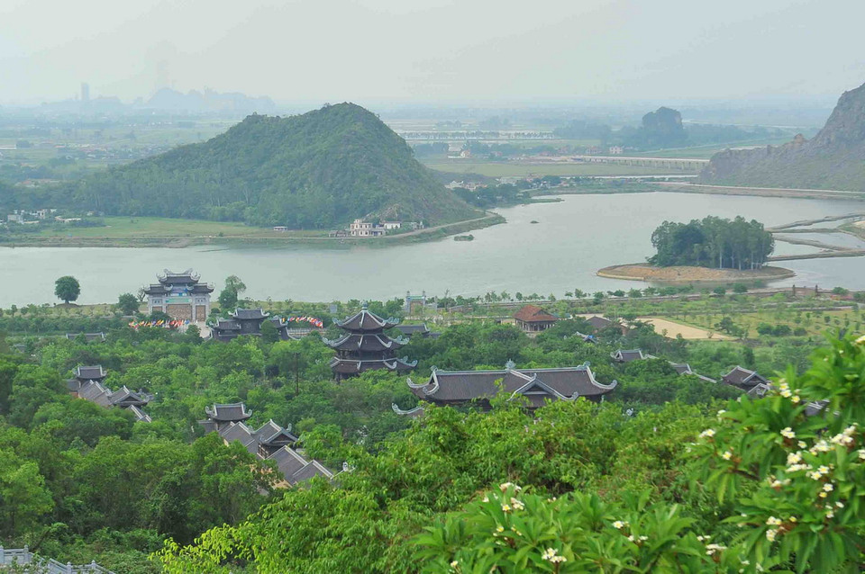 Chùa Bái Đính. (Ảnh: Minh Đức/TTXVN)