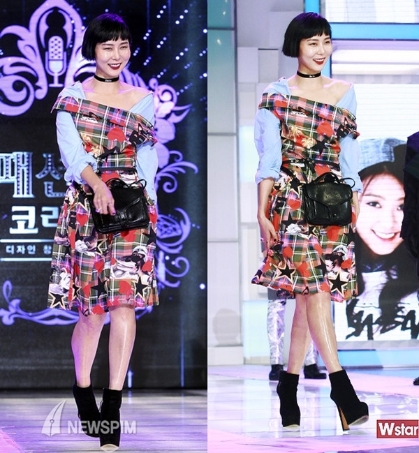 Dù cô diện những bộ trang phục kỳ quái, nổi loạn cỡ nào thì mọi người vẫn nhận ra cô bởi nụ cười sảng khoái và gương mặt tươi tắn đặc trưng.