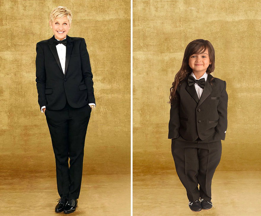 Cây hài lừng danh Ellen Degeneres(Nguồn: boredpanda)