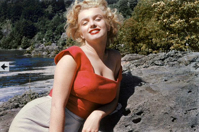 Năm 1952, Marilyn Monroe trong phim 'Niagara Falls.' (Nguồn: thedailybeast.com)