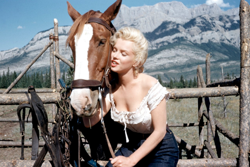 Năm 1953, Marilyn Monroe trong phim 'Horse.' (nguồn: thedailybeast.com)