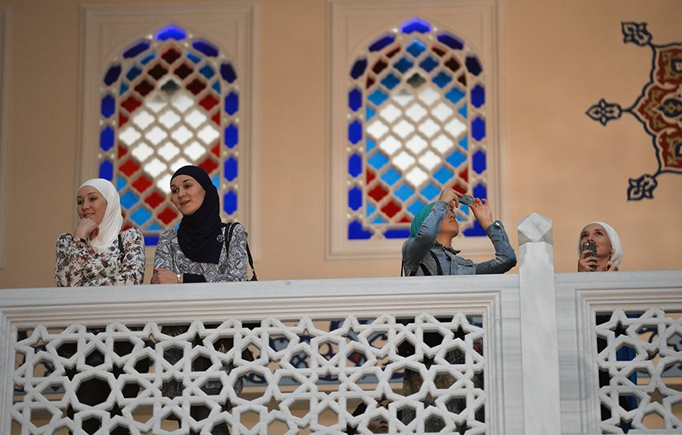 Được khánh thành vào ngày 23/9, buổi hành lễ đầu tiên của thánh đường sẽ được tổ chức vào ngày 24/9 để kỷ niệm ngày lễ Eid al-Adha. (Nguồn: Sputniknews)