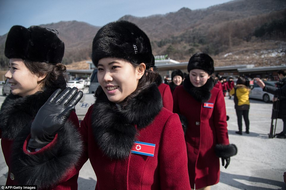 Một trong số thành viên của đội cổ vũ năm 2005, Ri Sol-Ju, đã trở thành phu nhân của nhà lãnh đạo Triều Tiên Kim Jong-Un. (Nguồn: AFP)