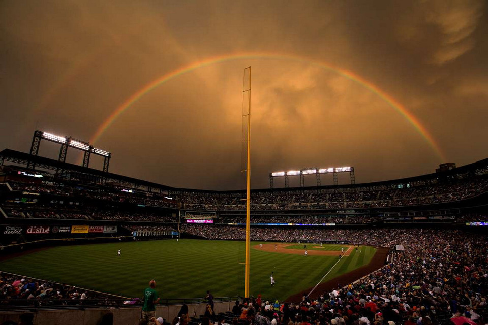 Cầu vồng ở Denver, Colorado, Mỹ. (Nguồn: Justin Edmonds/Getty Images)