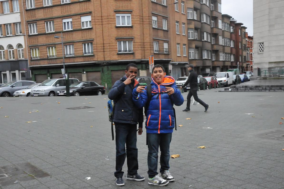 Cuộc sống bình dị hàng ngày của người dân Molenbeek. (Ảnh: Hương Giang/Vietnam+)