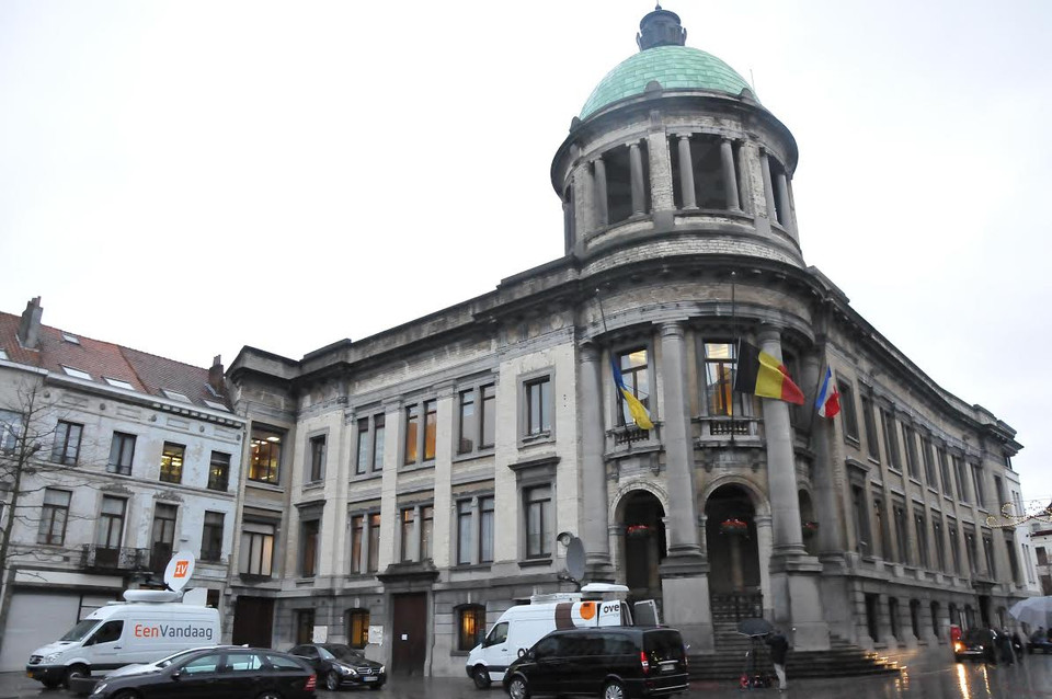 Tòa thị chính quận Molenbeek. (Ảnh: Hương Giang/Vietnam+)