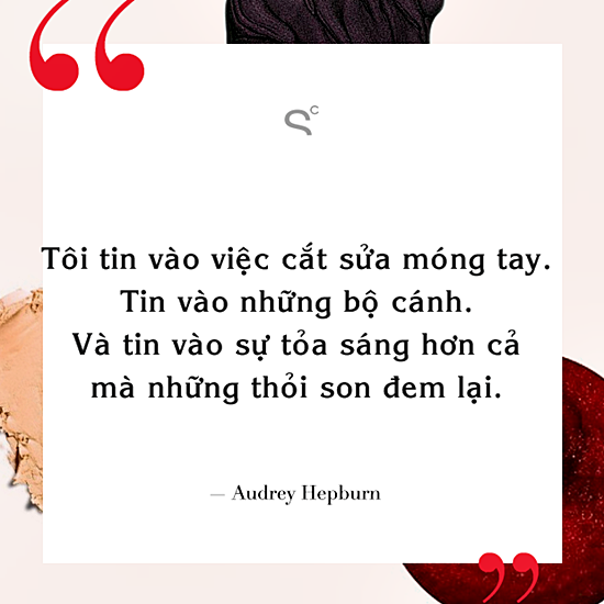 Nàng thơ của nền điện ảnh thế giới có vẻ đánh giá rất cao những gì mà son môi đem lại đối với nhan sắc phụ nữ